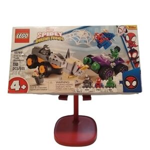 LEGO Marvel Spidey Hulk vs.‎ Rhino Truck Showdown 10782 Building Kit 110 Pieces